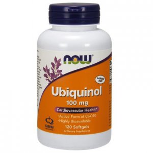 NOW FOODS Ubiquinol (Koenzym Q10) 100mg