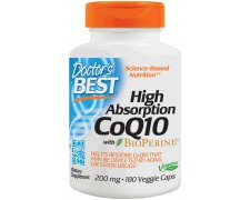 DOCTOR'S BEST Koenzym Q10 - High Absorption CoQ10 with BioPerine 200mg