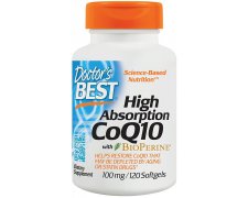 Doctor's Best Koenzym Q10 High Absorption CoQ10 with BioPerine 100mg