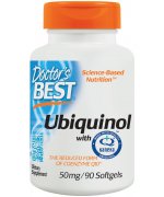 Doctor's Best Ubiquinol with Kaneka QH, 50mg - 90 kapsułek miękkich