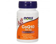 NOW FOODS Koenzym Q10 100mg + Głóg