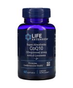 Life Extension Koenzym Q10 Ubichinon Kaneka 50 mg  +  D-Limonen 100 mg  - 60 miękkich kapsułek