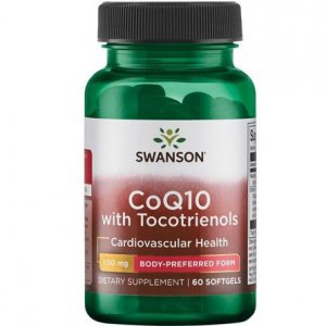 SWANSON Koenzym Q10 100mg + Tokotrienole 10mg