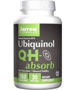 Jarrow Formulas Ubiquinol QH-absorb, 200mg (koenzym Q10) - 30 miękkich kapsułek 