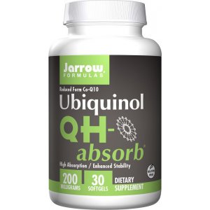 Jarrow Formulas Ubiquinol QH-absorb, 200mg (koenzym Q10)