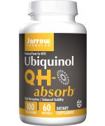 Jarrow Formulas Ubiquinol QH-absorb, 100mg - 60 kapsułek miękkich 