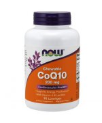 NOW FOODS Koenzym Q10 + Lecytyna słonecznikowa + Witamina E 400mg - 60 kapsułek