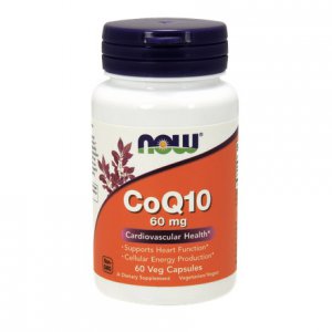 NOW FOODS Koenzym Q10 60mg