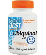 Doctor's Best Koenzym Q10 - Ubiquinol with Kaneka QH 100mg - 60 kapsułek