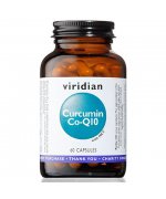 VIRIDIAN Kurkumina  +  Koenzym q10 100mg z MCT - 60 kapsułek