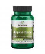 SWANSON Arjuna extract (Q10, kwas arjunowy) 500mg - 60 kapsułek