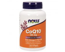 NOW FOODS Koenzym Q10 60mg & Omega-3