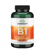 Swanson Witamina B-1 (Tiamina) 100mg - 250 kapsułek