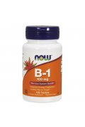 NOW FOODS Witamina B-1 Tiamina 100mg - 100 tabletek