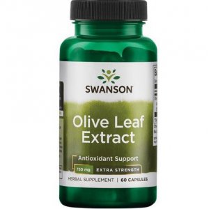 SWANSON Olive Leaf Extract (Liść oliwny) 750mg