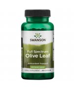 SWANSON Full Spectrum Olive Leaf (Liść oliwny) 400mg - 60 kapsułek