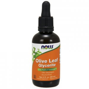 NOW Olive Leaf (Liść Oliwny) Glycerite 60ml