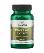 SWANSON liść oliwny ekstrakt 500mg - 60 kapsułek