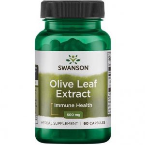 SWANSON liść oliwny ekstrakt 500mg