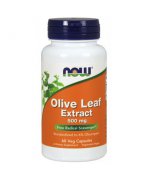 NOW Olive Leaf (Liść Oliwny) Extract 500mg - 60 kapsułek