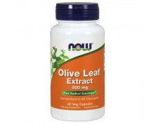 NOW FOODS Olive Leaf (Liść Oliwny) Extract 500mg