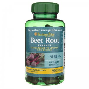 Puritan's Pride Beet Root (Ekstrakt z korzenia buraka czerwonego) 500mg