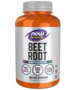 Now Foods Beet Root Capsules (korzeń buraka) - 180 kapsułek
