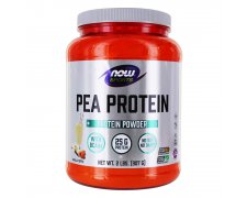 Now Foods Pea Protein, Vanilla Toffee - 907g (Izolat białka z grochu smak wanilia,toffi)