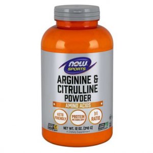 Now Foods Arginina & Citrulina proszek 340g
