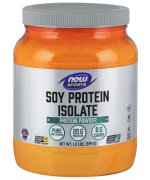 Now Foods Soy Protein Isolate, Unflavored - 544g (Izolat białka sojowego) - 544 g