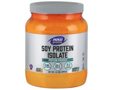 Now Foods Soy Protein Isolate, Unflavored - 544g (Izolat białka sojowego)