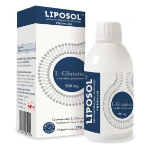 Liposol Liposomalny L-Glutation 500 mg smak cytrynowy