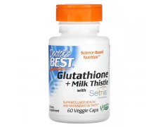 Doctor's Best Glutathione + Milk Thistle glutation + ostropest plamisty