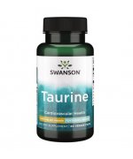 Swanson AjiPure Taurine (Tauryna) 1000mg - 60 kapsułek