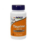 NOW FOODS Tauryna 500mg - 100 kapsułek