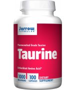 Jarrow Formulas Taurine, 1000mg (Tauryna) - 100 kapsułki