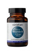 VIRIDIAN Naturalna Witamina E 330mg (400iu) - 30 kapsułek