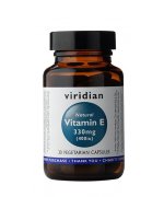 VIRIDIAN Naturalna Witamina E 330mg (400iu) - 30 kapsułek