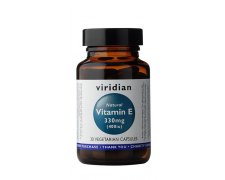 VIRIDIAN Naturalna Witamina E 330mg (400iu)