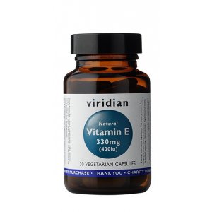 VIRIDIAN Naturalna Witamina E 330mg (400iu)