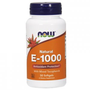 NOW FOODS Witamina E-1000 Naturalna (Mix Tokoferoli)
