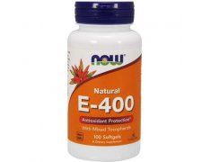 NOW FOODS Witamina E-400 Naturalna ( Mix tokoferoli)