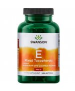 SWANSON Witamina E mieszanka 400IU - 100 kapsułek