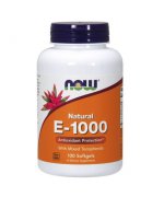 NOW Witamina E-1000 Naturalna (Mix Tokoferoli) - 100 kapsułek