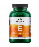 SWANSON  Witamina E naturalna 400IU - 100 kapsułek miękkich