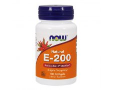 NOW FOODS Witamina E-200 Naturalna
