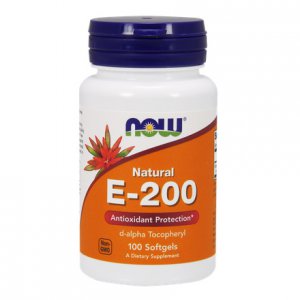 NOW FOODS Witamina E-200 Naturalna