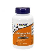 NOW FOODS L-Metionina 500mg - 100 kapsułek