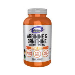 NOW FOODS L-Arginina & L-Ornityna 500/250