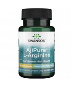 Swanson AjiPure L-Arginina 500mg - 60 kapsułek